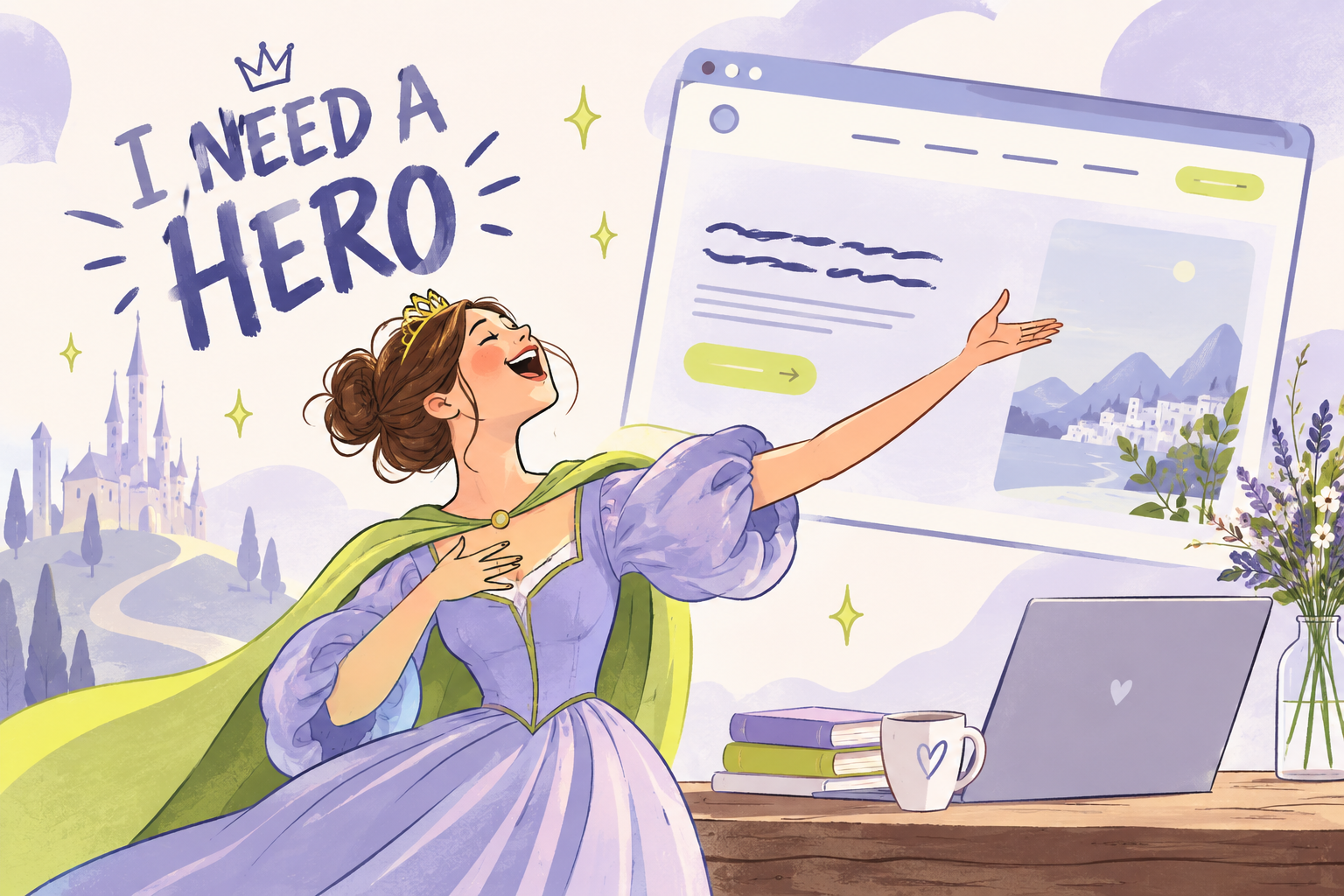 c'est quoi le hero d'une page dacceuil